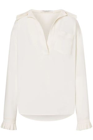 White V-neck shirt PHILOSOPHY DI LORENZO SERAFINI | A021207190003